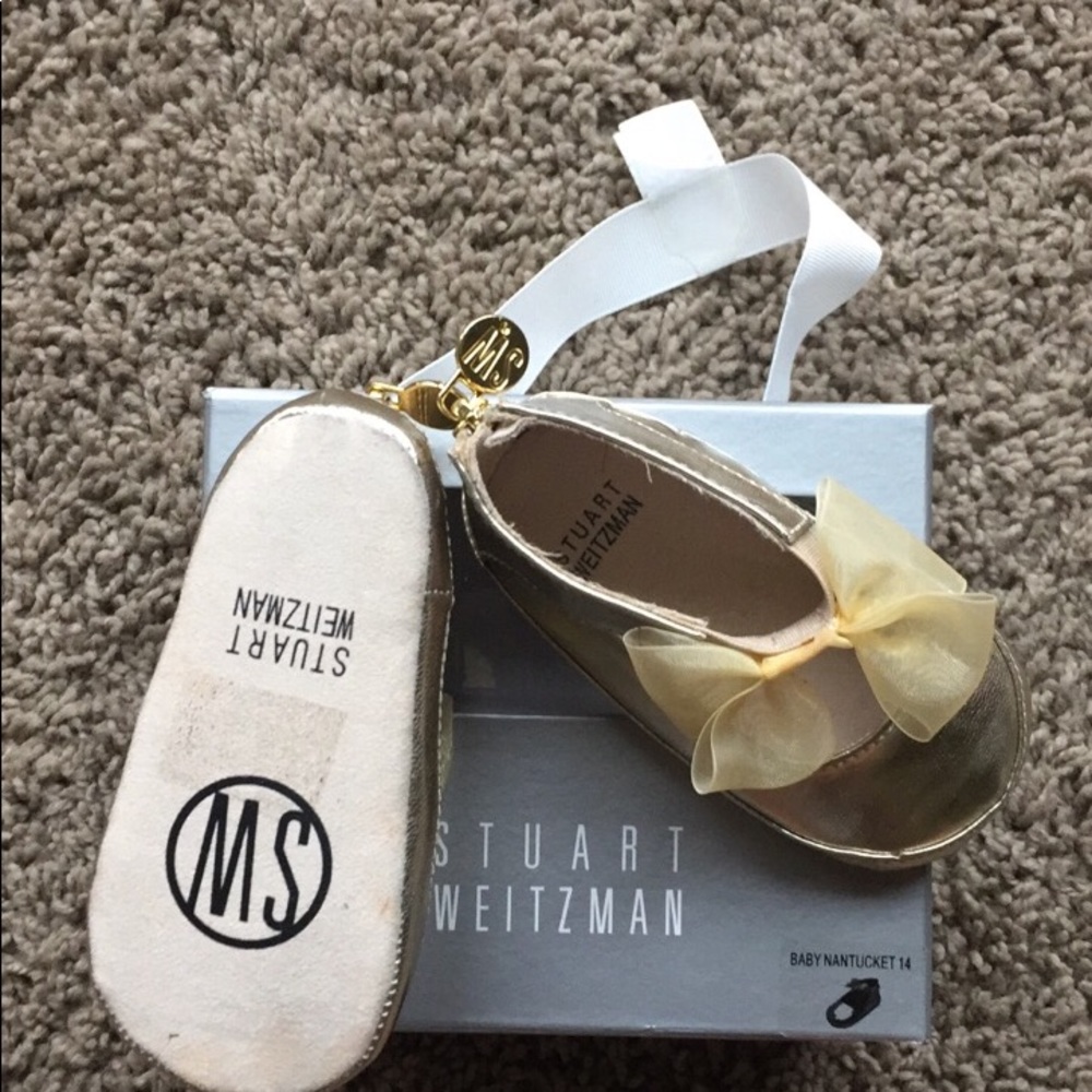 Stuart Weitzman Baby Nantucket Mary Janes
